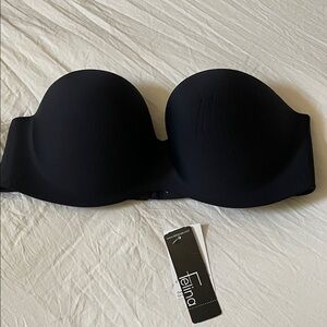Felina Elegant Black Strapless Bra